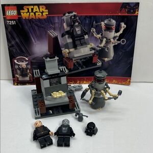 Lego Star Wars 7251 Darth Vader Transformation Retired Complete